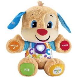 Fisher-Price Juguete bebe Perrito primeros descubrimientos Fisher Price. Azul