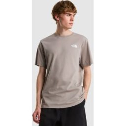 The North Face Camiseta recta para hombre NSE Box Evolution . (L) Gris