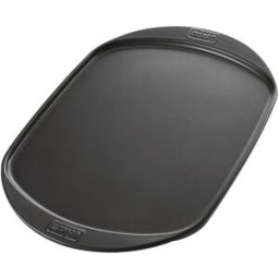 Weber Plancha de cerámica 36 cm para barbacoa . Negro