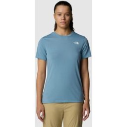 The North Face Camiseta con estampado gráfico vertical de mujer Foundation . (XL) Azul