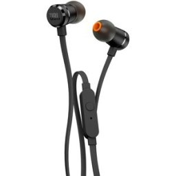 JBL Auriculares de botón Tune 290E Pure Bass. Negro