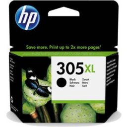 HP Cartucho de tinta original 305 XL negro (3YM62AE).