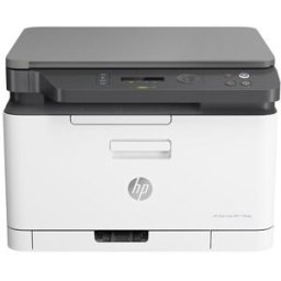 HP Impresora láser multifunción color Color Laser 178nw, Wi-fi, copia, escanea. Blanco
