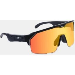 CHAMELO Gafas de Sol Unisex Music Shield Slider HVL Fire Matte Black . Negro mate