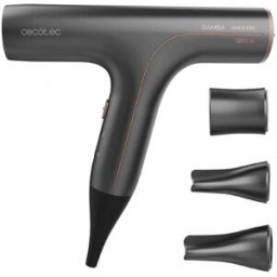Cecotec Secador de pelo IoniCare 6000 RockStar Soft. Negro
