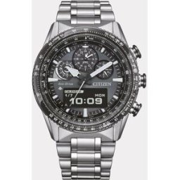 Citizen Reloj de hombre Eco Drive U830 PromasterJV2006-55H de acero. Plateado