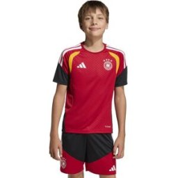 Adidas Camiseta de niños Alemania Mundial 2026 Tiro Entreno . (8 años) Rojo