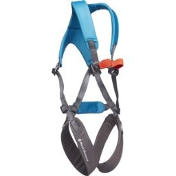 Black Diamond Arnés integral de niños Momentum . (única - única) Azul