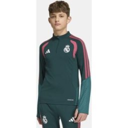 Adidas Camiseta de niños Real Madrid CF 2026-2027 Entreno . (14 años) Verde oscuro