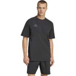 Adidas Camiseta de hombre Tiro Travel . (S) Negro