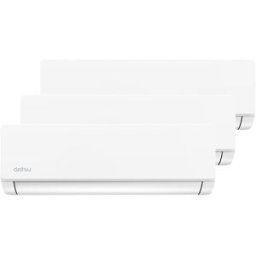 Daitsu Aire acondicionado Multisplit 3x1 Inverter con 2.270 frig-h + 2.2701 frig-h + 4.420 frig-h, WiFi - DSM-918KDT-Z UE27. Blanco