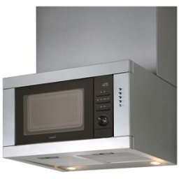 Cata Campana decorativa 3 velocidades, con microondas integrado - CHORUS XBK-C. Inox / Negro