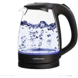 Mellerware Hervidor SPRING Basic, 2200W, 1.7L, <3min. Negro