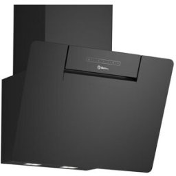 Balay Campana decorativa , inclinada, aspiración perimetral, 4 velocidades - 3BC567GNH. Cristal negro