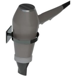 Beltrán Soporte de secador Mónaco . Negro