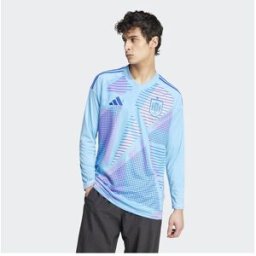 Adidas Camiseta de hombre de portero España 2024 Tiro . (M) Azul