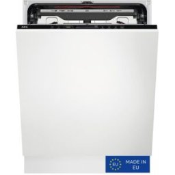 AEG Lavavajillas integrable , 14 servicios, bandeja cubiertos,cavidad XXL, especial cristal, extrasilencioso, 60 cm, Serie 7000 - FSE77707P.