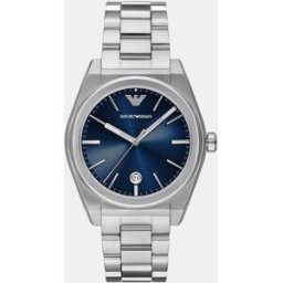 Giorgio Armani Reloj de hombre ar11620 de acero cierre de mariposa. Plateado