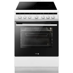 Fagor Cocina compacta con placa vitroceramica y horno eléctrico Comfort - 3CLV-600BB. Blanco
