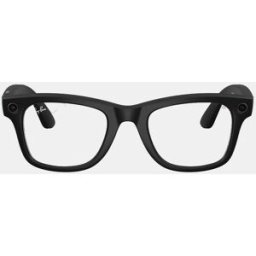 Rayban Gafas de sol inteligentes con IA RW4012 WAYFARER unisex cuadrada en inyectado. Negro