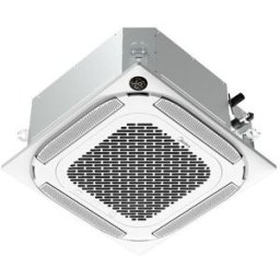 Midea Aire acondicionado cassette Inverter con 3.027,2 Frig-h y 3.276,6 Kcal-h, Monofásico - MCAU-35(12)N8Q-2. Blanco