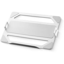 One For All Soporte universal para ordenador portátil con tope y pinzas ajustables DM 0030. Plata