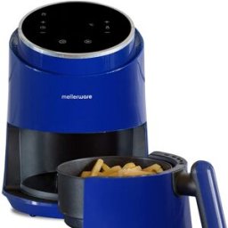 Mellerware Freidora de Aire CRUNCHY! Capacidad 1,5L. Azul