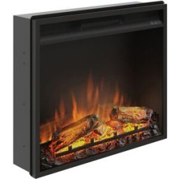TAGU Chimenea Eléctrica Insertable Power Flame. Negro
