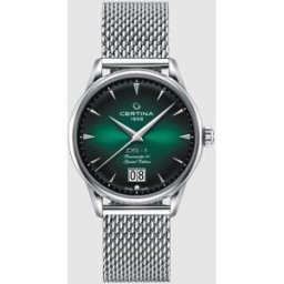 Certina Reloj de hombre DS 1 C0294261109160 automático de acero. Verde