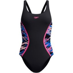 Speedo Bañador de natación para mujer Hyperboom Splice Muscleback One Piece . Rosa