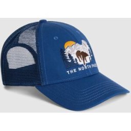 The North Face Gorra de camionero bordada Unisex Mudder . (Única) Azul