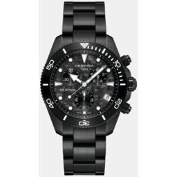 Certina Reloj de hombre DS Action C0484173320100 cronógrafo de acero. Negro