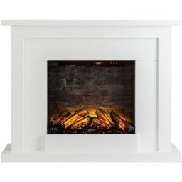 Focal-JMlab Chimenea eléctrica Atherstone Pizarra. Blanco