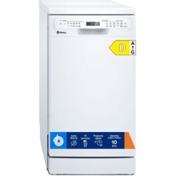 Balay Lavavajillas 10 servicios, 45 cm de ancho, Extra Silencio - 3VN5331BA (Reacondicionado Grado D). Blanco