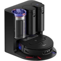 Dyson Robot aspirador y fregona Spot+ Scrub Ai, Aspira. Friega las manchas hasta que desaparecen. Negro