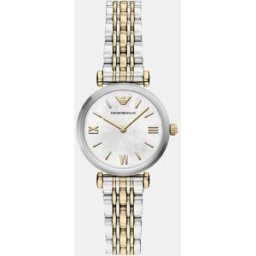 Giorgio Armani Reloj de mujer ar11769 de acero cierre de mariposa. Multicolor