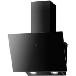 Mepamsa Campana decorativa aspiración perimetral - Cuadro 60 Cristal Negro. Cristal negro