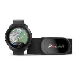 Polar Reloj smartwatch Grit X2 Pro Talla S-L con sensor H10 . Negro / Gris