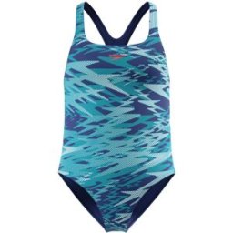 Speedo Bañador de natación para niños Hyperboom Print Medalist One Piece . (16 años) Verde