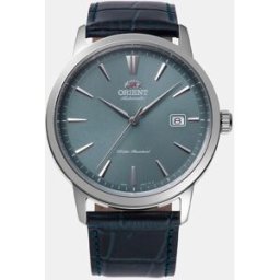 Orient Reloj de hombre Contemporary RA-AC0F14L30B de automático de piel. Azul