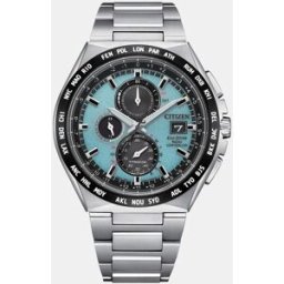 Citizen Reloj de hombre AT8238-84M Eco-Drive, analógico. Plata