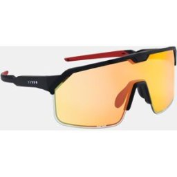 CHAMELO Gafas de Sol Unisex Shield Slider-Automatic HVL Fire Matte Black . Negro mate