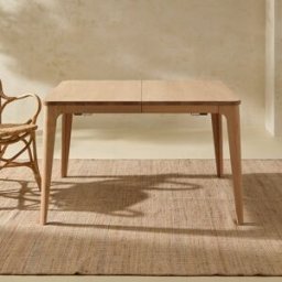 El Corte Inglés - Room Mesa extensible de madera de roble Babylon. (120/210 cm) Natural