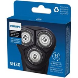 Philips Cabezal de recambio afeitadora eléctrica Serie 3000, X3000, S54XX-00 Y X5000. Inox
