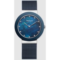 Bering Reloj de mujer 11435-387 Blue Ceramic azul. Azul