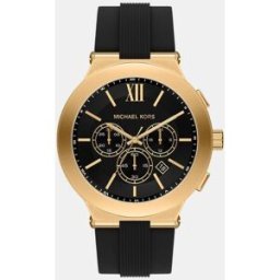Michael Kors Reloj de hombre billie mk9253 de silicona. Negro