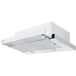 Mepamsa Campana telescópica con 2 velocidades, 60 cm blanco - SUPERLINE GLASS 60. Blanco