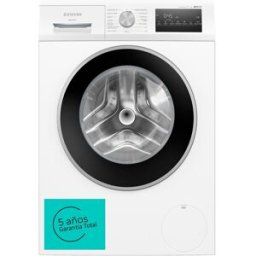 Siemens Lavadora iQ300 9 Kg - 1400 rpm, con tecnología smartFinish - WM14N292EP. Blanco