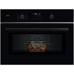 AEG Horno multifunción con microondas y 9 funciones - TM5NK401B. Negro