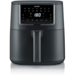 Severin Freidora de aire FR 2462 1700 W con 11 Programas y capacidad de 7 litros. Negro